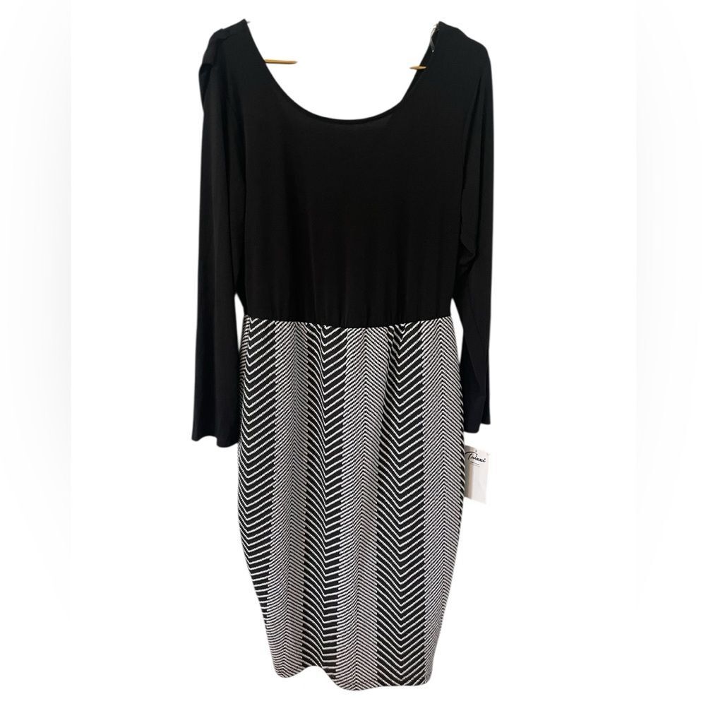 NWT Trixxi Black and White Dress, Woman’s Size 2x